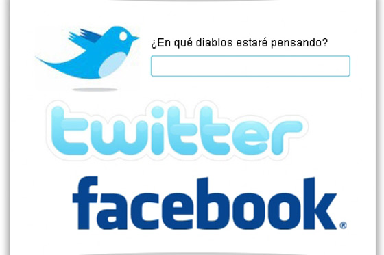 Facebook y Twitter